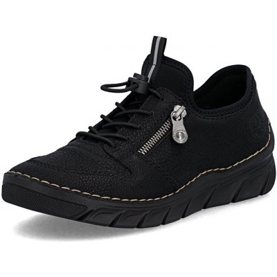 Rieker Dámské polobotky 55065-00 ČERNÁ – Hledejceny.cz