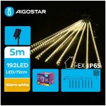 Aigostar B.V. Aigostar LED Solární vánoční řetěz 192xLED 8m IP65 teplá bílá AI1206 – Hledejceny.cz