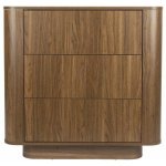 White Label Living Almira v. 80 cm 3 zásuvky – Zboží Dáma