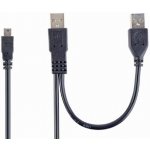 Gembird CCP-USB22-AM5P-3 Dual USB 2.0 kabel AMX2-AM5P 0,9m – Zboží Živě