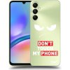 Pouzdro a kryt na mobilní telefon Samsung Picasee silikonové Samsung Galaxy A05s Angry Eyes Transparent čiré