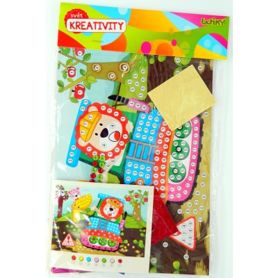 UNIPAP Kreativní set W033510 lepení 18x25 cm MIX 481755 – Hledejceny.cz