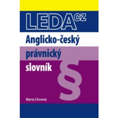 Anglicko-český právnický slovník – Zbozi.Blesk.cz