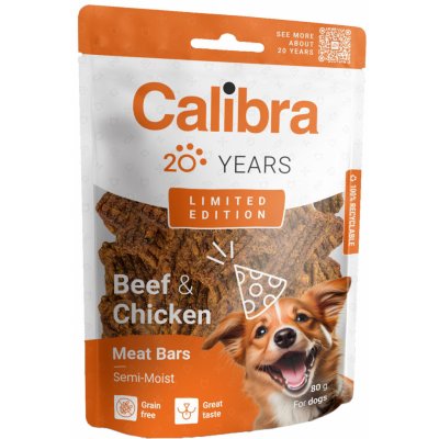 Calibra Dog Limited Edition Beef&Chicken Bars 80 g – Zboží Dáma