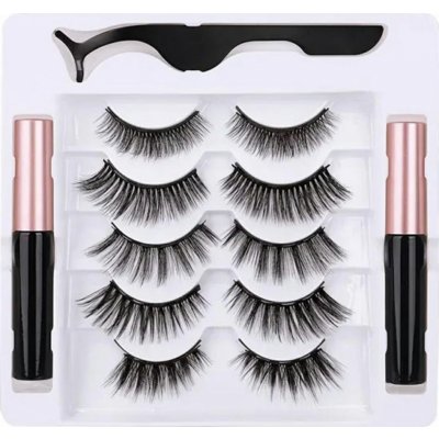 AG851A MAGNETICKÉ ŘASY DLOUHÉ x5 PŘÍSLUŠENSTVÍ EYELINER – Sleviste.cz