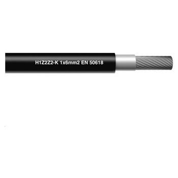 HELUKABEL H1Z2Z2-K 6 černý - Solární kabel pro fotovoltaickou instalaci (713531)
