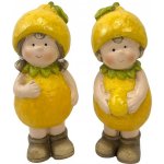 Boltze Dekorativní figurka z terakoty Lemon, různé druhy, 12,5 cm, 1 ks – Hledejceny.cz