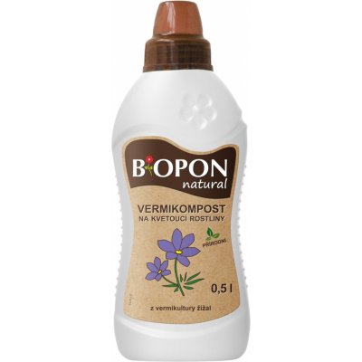 Nohelgarden BOPON VERMIKOMPOST na kvetoucí rostliny 500 ml – Zboží Mobilmania