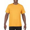 Pánské sportovní tričko Unisex funkční tričko Performance Core sportovní atletická zlatá