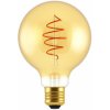 Žárovka Nordlux Stmívatelná LED žárovka E27 Spiral deco 4,5 W a 4,9 W - zlatá, 2200 K, 400 lm, 125 mm, 178 mm NL 2080222758