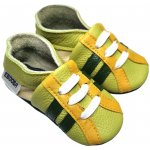 Ebooba kožené capáčky s koženou podrážkou bílé – Hledejceny.cz