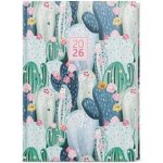 Oskar Lamino A5 Týdenní 2026 Kaktus – Zboží Živě