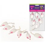 Tommi chrastící bílé myšky 6ks – Zboží Mobilmania