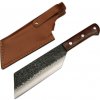 Kuchyňský nůž UG Grill Nůž Kiritsuke 17,5 28 cm Nerezová ocel Wenge dřevo