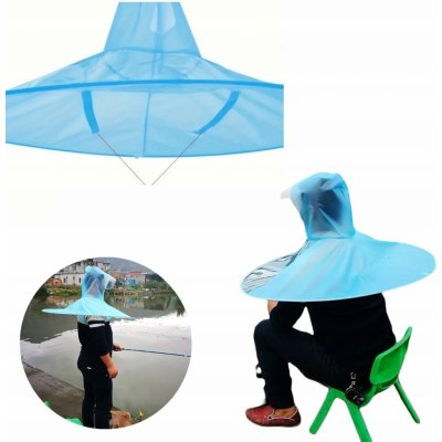 Rybářský klobouk proti dešti s kšiltem 90 cm Deštník – Zboží Dáma