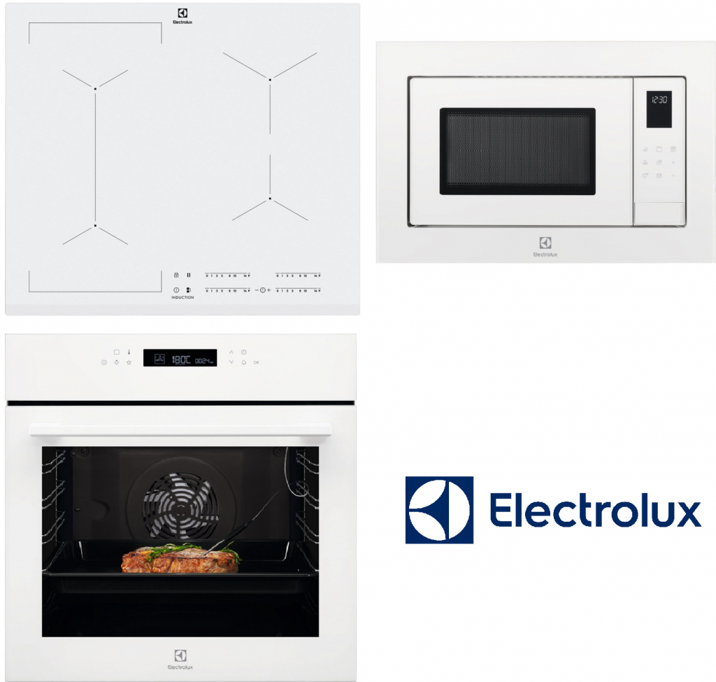 Set Electrolux EOE7C31V + EIV63440BW + LMS4253TMW