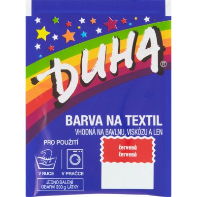 Ideal Duha barva na textil červená 15 g – Zboží Dáma