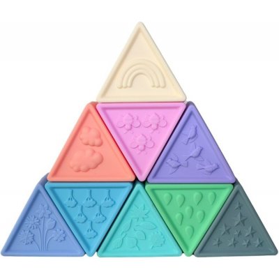 Jellystone Designs Skládací hračka Triblox pastelová
