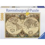 Ravensburger Historická mapa r.1630 5000 dílků – Hledejceny.cz