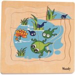 Woody Puzzle na desce Vývoj žáby – Zboží Mobilmania