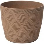 Pro-Tech shop Květináč FLOW PETIT ECO WOOD 270mm přírodní dřevo 80804 – Hledejceny.cz