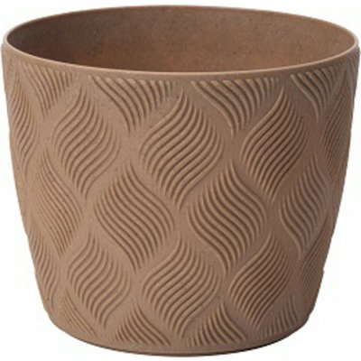 Pro-Tech shop Květináč FLOW PETIT ECO WOOD 270mm přírodní dřevo 80804 – Hledejceny.cz