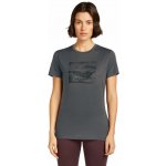 ICEBREAKER Dámské merino tričko s krátkým rukávem Wmns 150 Tech Lite SS Tee Sunrise Sumit Obsidian – Sleviste.cz