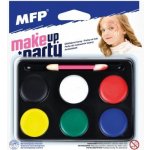 MFP barvy na obličej se štětečkem 6 barev – Zboží Mobilmania