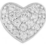 Franco Bene Stříbrné srdce piercingová náušnice 2137 – Zboží Dáma