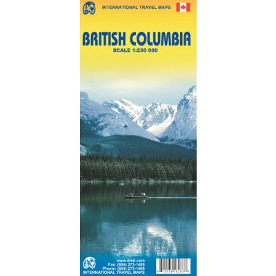 Britská Kolumbie 1:1.25mil ITM – Zboží Mobilmania