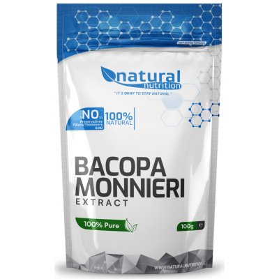 Natural Nutrition Bacopa monnieri extrakt prášek 100 g – Hledejceny.cz