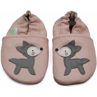 Hopi Hop Kožené capáčky Barefoot Srnka – Zboží Dáma