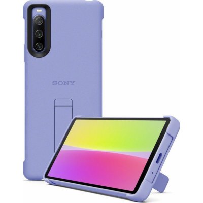 Pouzdro Sony Stand Cover Sony Xperia 10 IV, fialové