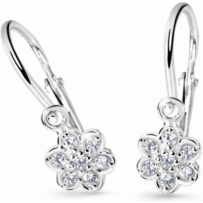 Cutie Jewellery dětské z bílého zlata C2746-10-X-2 růžová