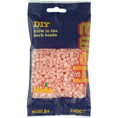 Hama MIDI Zažehlovací korálky 1000 ks - svítící červené – Zbozi.Blesk.cz