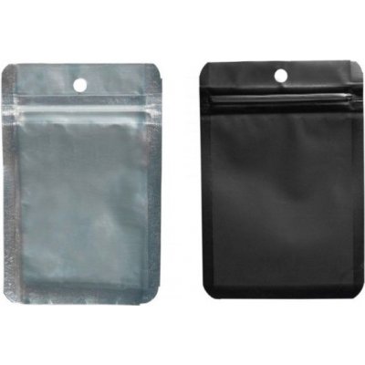 Qnubu Zip Sáček Black 1g, 7,5x11 cm (balení 50 ks) – Zboží Mobilmania