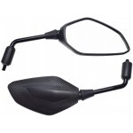 zrcátka zpětná skútr moto závit M10x1,25 mm pravý/pravý - imitace carbon | Zboží Auto