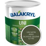 Balakryl Uni satin 0,7 kg olivová zelená – Hledejceny.cz