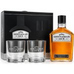 Jack Daniel's Gentleman Jack 40% 0,7 l (dárkové balení 2 sklenice) – Hledejceny.cz