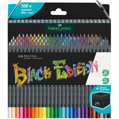 Faber Castell 116411 Black Edition 100 ks – Hledejceny.cz