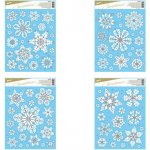MFP Paper 8885999 okenní fólie vánoce glitr VA019 30x42cm – Hledejceny.cz
