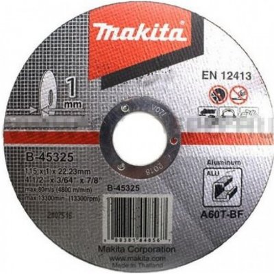 Makita B-45319 řezný kotouč 100x1x16 hliník – Zboží Mobilmania