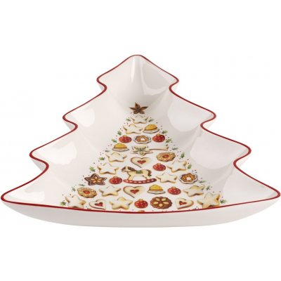 Villeroy & Boch Winter Bakery Delight Mísa ve tvaru vánočního stromku 26,5 cm