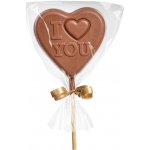 Janek Mléčné lízátko srdce bean to bar s nápisem 42% 24 g – Sleviste.cz