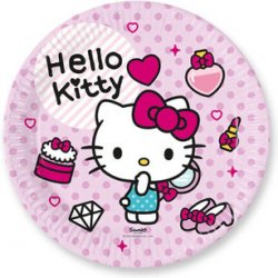 Procos EKO Papírové talíře Hello Kitty 23cm