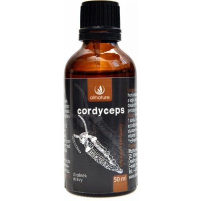 Allnature Cordyceps bylinné kapky 30 ml