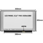SIL LCD PANEL 15,6 FHD 1920x1080 40PIN MATNÝ IPS 144HZ / BEZ ÚCHYTŮ 77030550 – Zboží Živě