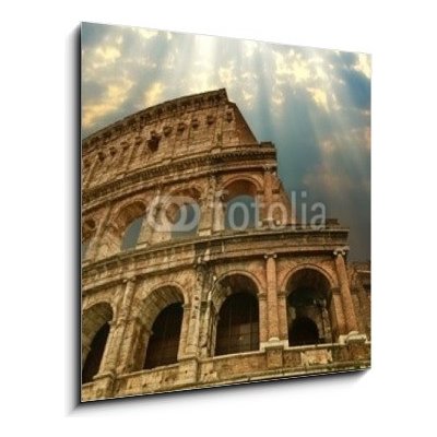 Obraz 1D - 50 x 50 cm - Great Colosseum in Rome Velké koloseum v Římě – Zboží Mobilmania