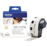 Brother 24mm, bílá, 1000 etiket, DK11218 – Zboží Mobilmania
