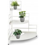 PROGARDEN Stojan na květiny rohový 3 patra KO-X71000660 – Sleviste.cz